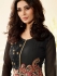 Black color party wear georgette anarkali